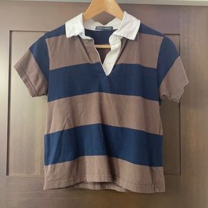 Brandy Melville collared tee